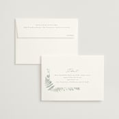 "Gilded Woodland" - Wedding Thank You Cards in Fern by Kristie Kern - FREE Recipient Addressing