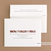 "Jasper" - Wedding Thank You Cards in Sandstone by Everett Paper Goods - FREE Recipient Addressing