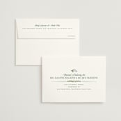 "Vintage Sketched" - Wedding Thank You Cards in Wisteria by Jenna Holcomb - FREE Recipient Addressing