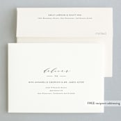 "Starry Skies" - Wedding Thank You Cards in Twilight by Kelly Schmidt - FREE Recipient Addressing