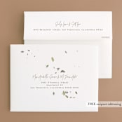 "Fall Flurry" - Wedding Thank You Cards in Fall by Grace Kreinbrink - FREE Recipient Addressing