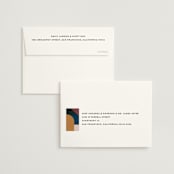 "Abstract Jewels" - Wedding Thank You Cards in Noir by Maria Alou - FREE Recipient Addressing