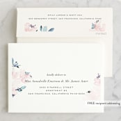 "Florista Modernista" - Wedding Thank You Cards in Azalea by Petra Kern - FREE Recipient Addressing