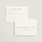 "Summer Garden" - Wedding Thank You Cards in Garden Rose by Wildfield Paper Co - FREE Recipient Addressing