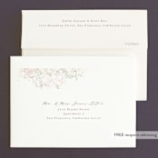 "Pastel Dream" - Wedding Thank You Cards in Lily by Phrosné Barwood - FREE Recipient Addressing