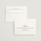 "Fashion District" - Wedding Thank You Cards in Black Tie by Jill Means - FREE Recipient Addressing