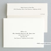 "Wedding Stamp" - Wedding Thank You Cards in Kraft by Hudson meet Rose - FREE Recipient Addressing