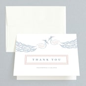 "cicogne" - Wedding Thank You Cards in Cornflower by chocomocacino - Front