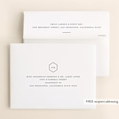 "Next Adventure" - Wedding Thank You Cards in Navy by Stacey Meacham - FREE Recipient Addressing