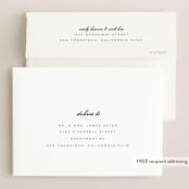 "Midnight Garden" - Wedding Thank You Cards in Midnight by Lori Wemple - FREE Recipient Addressing