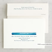 "Tide Pools" - Wedding Thank You Cards in Sea by Krissy Bengtson - FREE Recipient Addressing