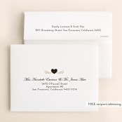 "Until Death" - Wedding Thank You Cards in Golden by Katie Zimpel - FREE Recipient Addressing