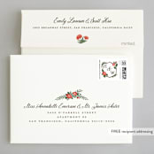 "Nature's Crest" - Wedding Thank You Cards in Forest by Paper Sun Studio - FREE Recipient Addressing