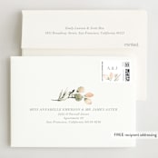 "Romantic Eucalyptus" - Wedding Thank You Cards in Sage by Petra Kern - FREE Recipient Addressing