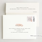 "Romantic" - Wedding Thank You Cards in Earth by Lori Wemple - FREE Recipient Addressing