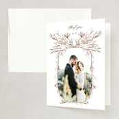 "ring box" - Wedding Thank You Cards in Sunset by Phrosné Barwood - Front