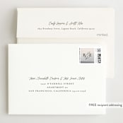 "Sunrise Waves" - Wedding Thank You Cards in Ocean by Wildfield Paper Co - FREE Recipient Addressing