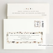 "Terrazzo Frame" - Wedding Thank You Cards in Mustard by Amy Payne - FREE Recipient Addressing