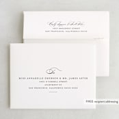 "a grand day" - Wedding Thank You Cards in Vanilla by Lea Delaveris - FREE Recipient Addressing