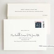 "ridge" - Wedding Thank You Cards in Dusk by Krissy Bengtson - FREE Recipient Addressing
