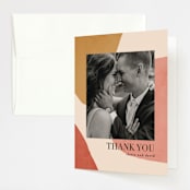 "Galeria" - Wedding Thank You Cards in Autumn Desert by Kelly Schmidt - Front