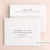 "Eloquent" - Wedding Thank You Cards in Coal by Mansi Verma - FREE Recipient Addressing