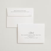 "Charming" - Wedding Thank You Cards in Pearl by AK Graphics - FREE Recipient Addressing