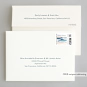"Sea and Sand" - Wedding Thank You Cards in Cortez by Jenny Partrite - FREE Recipient Addressing