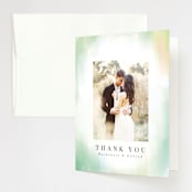 "yuzu" - Wedding Thank You Cards in Lime by chocomocacino - Front