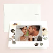 "Bella Mia" - Wedding Thank You Cards in Autumn by Petra Kern - Front