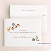 "Bella Mia" - Wedding Thank You Cards in Autumn by Petra Kern - FREE Recipient Addressing