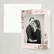 "set in stone" - Wedding Thank You Cards in Dusty Rose by Mansi Verma - Front