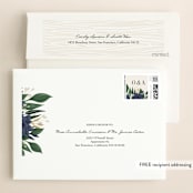 "Ophelia's Garden" - Wedding Thank You Cards in Bluebell by Oma N. Ramkhelawan - FREE Recipient Addressing