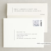 "Blueridge" - Wedding Thank You Cards in Ocean by Leah Bisch - FREE Recipient Addressing