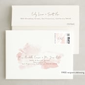 "dawning" - Wedding Thank You Cards in Sunrise by Jennifer Wick - FREE Recipient Addressing