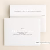 "Grounded in Love" - Wedding Thank You Cards in Porcelain by Nicole Walsh - FREE Recipient Addressing