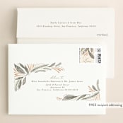 "Unity" - Wedding Thank You Cards in Burnt Sienna by Jen Owens - FREE Recipient Addressing