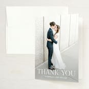 "Marry You" - Wedding Thank You Cards in Blush by Design Lotus - Front
