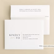 "Trio" - Wedding Thank You Cards in Ocean by Erin L. Wilson - FREE Recipient Addressing