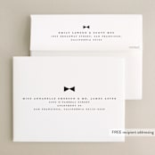 "Beau tied" - Wedding Thank You Cards in Tuxedo by Gwen Bedat - FREE Recipient Addressing