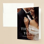 "Roman Landscape" - Wedding Thank You Cards in Moss by Olivia Kanaley Inman - Front