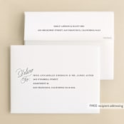 "Roman Landscape" - Wedding Thank You Cards in Moss by Olivia Kanaley Inman - FREE Recipient Addressing