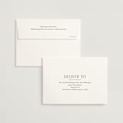 "Multiple" - Wedding Thank You Cards in Cotton by Jessica Williams - FREE Recipient Addressing