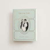 "Castle" - Wedding Thank You Cards in Hummingbird by Claudia Orengo - Front