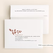 "Daydream" - Wedding Thank You Cards in Ebony by Jennifer Postorino - FREE Recipient Addressing