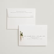 "Floral Tribute" - Wedding Thank You Cards in Moss by Chris Griffith - FREE Recipient Addressing