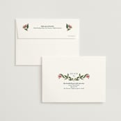 "Gilded Tapestry" - Wedding Thank You Cards in Midnight Garden by Simona Camp - FREE Recipient Addressing