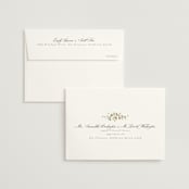 "Posy" - Wedding Thank You Cards in Blush by Everett Paper Goods - FREE Recipient Addressing