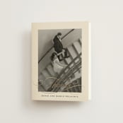 "Black Tie Affair" - Wedding Thank You Cards in Onyx by Hooray Creative - Front