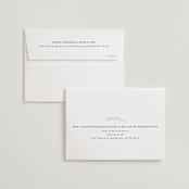 "To Hold" - Wedding Thank You Cards in Ivory by Carolyn Nicks - FREE Recipient Addressing